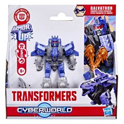 Figurina Transformers Cyberworld Galvatron blindata, transformabila, 10 cm