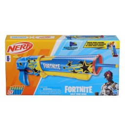 Blaster Nerf Fortnite Half Tone Hero cu 12 darts din spuma
