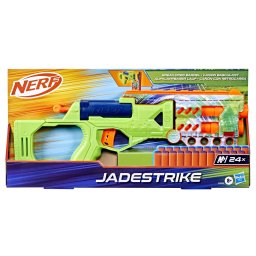 Blaster Nerf Jadestrike cu 24 sageti N1, încarcare rapida, 8+ ani