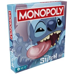 Joc Monopoly Disney Stitch în limba engleza, editie speciala Hasbro