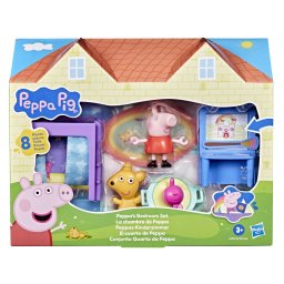Set de joaca Peppa Pig - Dormitorul lui Peppa cu figurina si accesorii