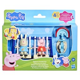 Set de joaca Peppa Pig Distractie în aer liber cu 2 figurine si accesorii