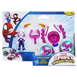 Set figurina Ghost-Spider si vehicul Copter Marvel Spidey 7,6 cm