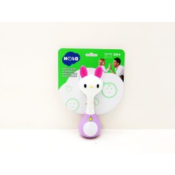 Zornaitoare iepuras pentru bebelusi cu sunete, lumini si texturi