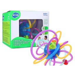 Zornaitoare gingivala multicolora pentru dentitie si stimulare senzoriala