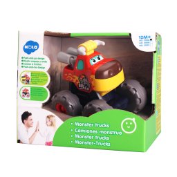 Masinuta bebe monster truck cu frictiune, model Taurasul Furios