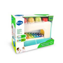 Centru muzical multifunctional pentru copii cu xilofon detasabil si bile