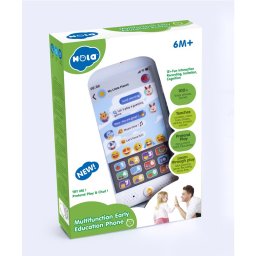 Telefon educativ multifunctional cu sunete si melodii pentru bebelusi 6m+