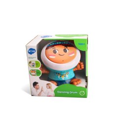 Jucarie toba dansatoare albastra cu melodii, lumini si efecte sonore
