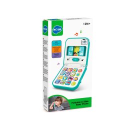 Telefon interactiv pentru copii pliabil si glisant, cu sunete si melodii