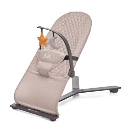 Balansoar pentru bebelusi Kinderkraft MIMI, bej, pliabil, 0-9 kg