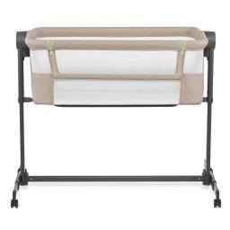 Patut co-sleeper 2 în 1 Kinderkraft Nestee Up 2, bej