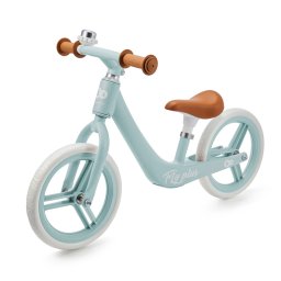 Bicicleta de echilibru Kinderkraft Fly Plus Baby Blue, 2 ani+, ultra usoara