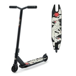 Trotineta sport Kinderkraft SOLIS neagra pentru copii si adulti