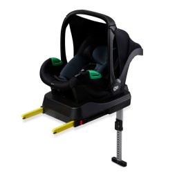 Scoica auto Kinderkraft Mink Pro i-Size 40-87 cm cu baza Isofix, Black