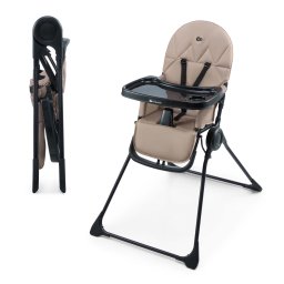 Scaun de masa pliabil Kinderkraft Binci, bej, compact si usor