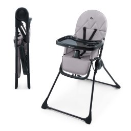 Scaun de masa pliabil Kinderkraft Binci, gri, usor si compact