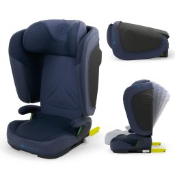 Scaun auto Kinderkraft UNITY 2 i-Size ISOFIX 100-150 cm, Navy