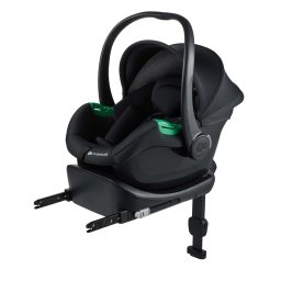 Scoica auto Kinderkraft Mink Pro 2 i-Size 40-75 cm cu baza ISOFIX Black