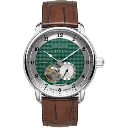 Zeppelin Zeppelin 8566-2 Mens Watch Friedrichshafen Open Heart Automatic 40mm 5ATM 8566-2