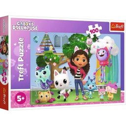 Trefl: Casa de păpuși a lui Gabi, Echipa împreună - puzzle de 100 piese