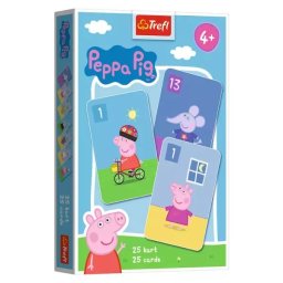 Trefl: Vulpoiul Negru - joc de cărți Peppa Pig