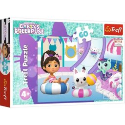 Trefl: Casa de păpuși a lui Gabi - puzzle de 60 de piese