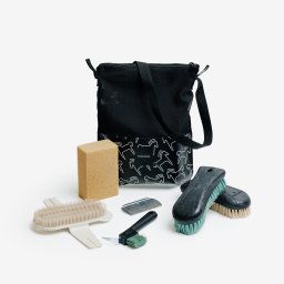 SET ȚESĂLARE 7 piese Bej și negru Adulți