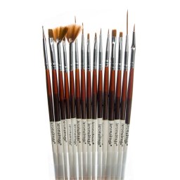 Pensule pentru unghii set 15 JS-LR