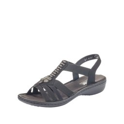 Sandale dama, 60806-00, negru