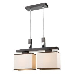 Pendul Lamkur Amelia, 2xE27, bej-wenge
