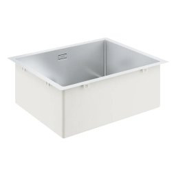 Chiuveta otel inoxidabil Grohe K700 31726SD0, 1 cuva, 550 x 450 mm, kit de scurgere inclus, Inox, Resigilat, Grad A