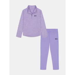 Colanți cu fermoar 1/4 pentru fete Under Armour