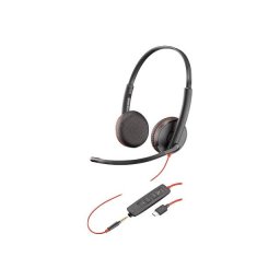 Casti Plantronics Blackwire 3225 (209751-101) Banda de fixare pe cap Conector 3,5