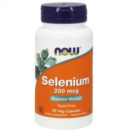 NOW Foods Seleniu 200 mcg 90 caps.