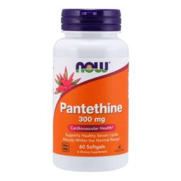 NOW Foods Pantetină 300 mg 60 caps.