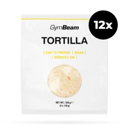 GymBeam Tortilla de grâu 12 x 330 g