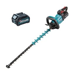 Makita - UH005GD201 XGT - Masina de tuns gard viu cu 2 acumulatori, Li-Ion, 40 V, 2.5 Ah, 75 cm