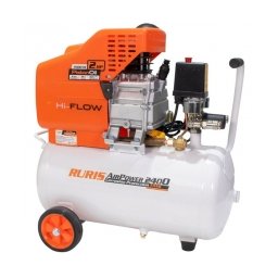 Ruris - AirPower 2400 - Compresor, cu ulei, 1500 W, 24 l, 180 l/min, 8 bar