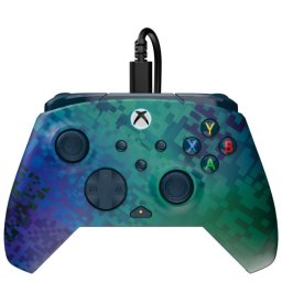 Turtle Beach Rematch Advanced Controler de gaming cu fir NonGlow - Green Glitch Xbox Series