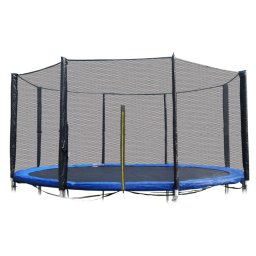 Plasă de protecție exterioară cu 8 stâlpi pentru trambulină 305 cm