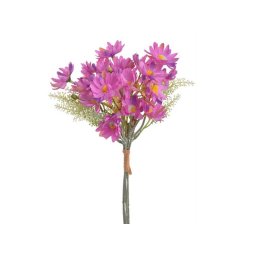 Buchet 5 fire verdeata artificiala+flori pentru aranjamente florale