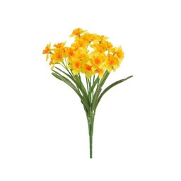 Buchet 7 fire narcise artificiale pentru aranjamente florale