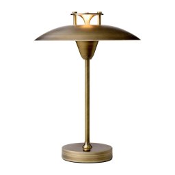 Halo Design 746149 - Lampă LED reîncărcabilă dimerabilă MINI STEPP, 1,8W/1600 mAh, IP44, alamă