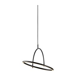 Halo Design 749539 - Pendul LED TILT, dimabil, 40W/230V, Ø 40 cm, negru