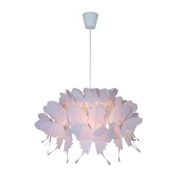 Lustră pentru copii FARFALLA 1xE27/60W/230V roz