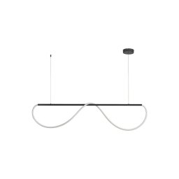 Lampă suspendată LED pe cablu MELECA, 36W, 230V, 3000/4000/6000K, 160 cm, negru