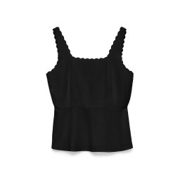 VERO MODA Top Vmjulietta Singlet Btq 10341723 C-N10 black