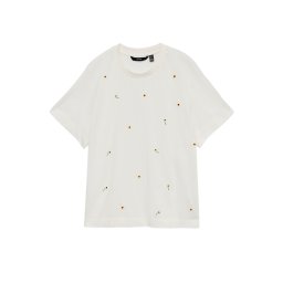 VERO MODA T-Shirt Vmsola Mette Ss Box 10341979 11-0602 TCXow white