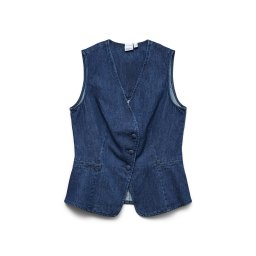 VERO MODA Vestă Vmvita Sl Waistcoat Yo3102 10345126 BS000065 medium blue denim